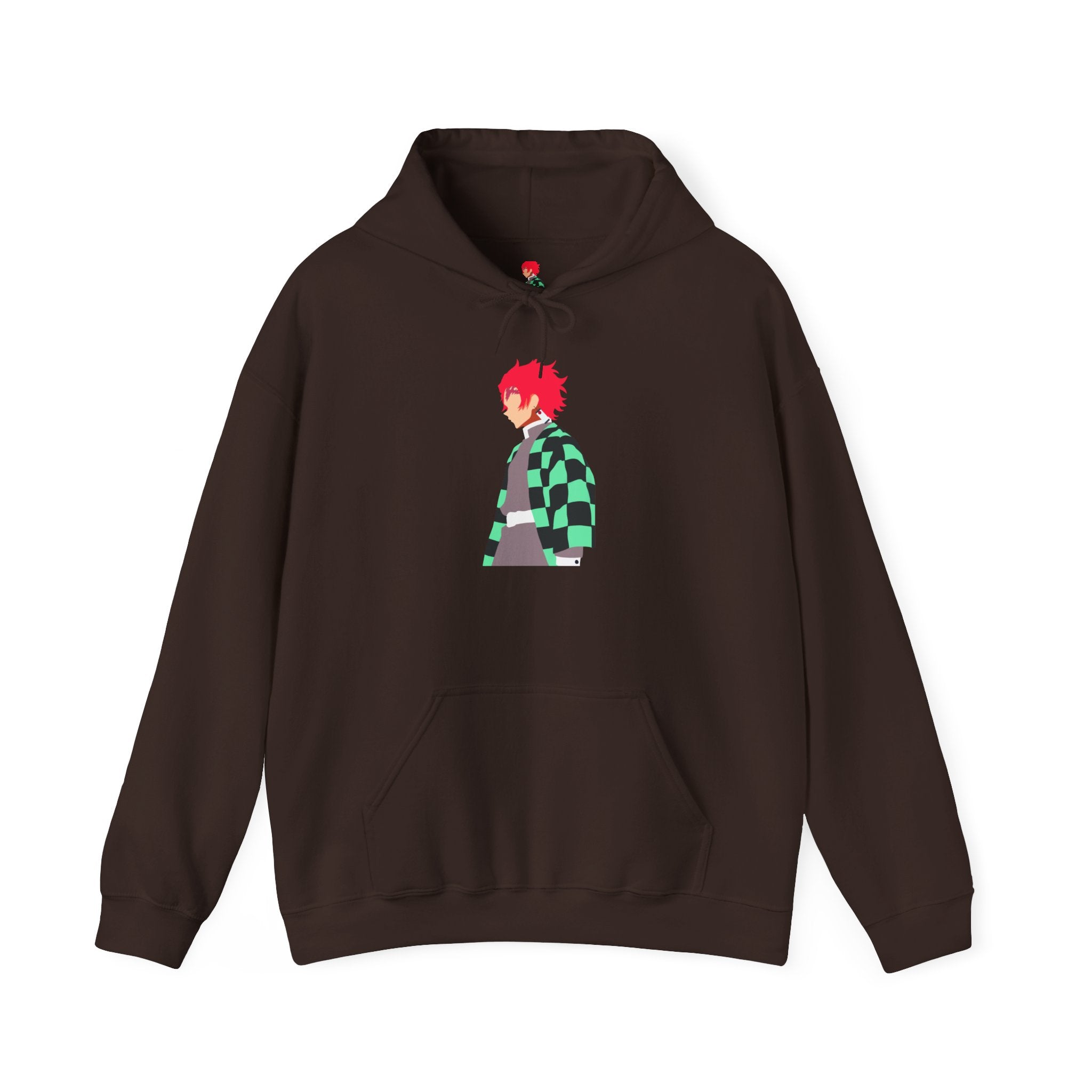 Tanjiro Kamado Minimalist Demon Slayer Hoodie — Anime Hoodie