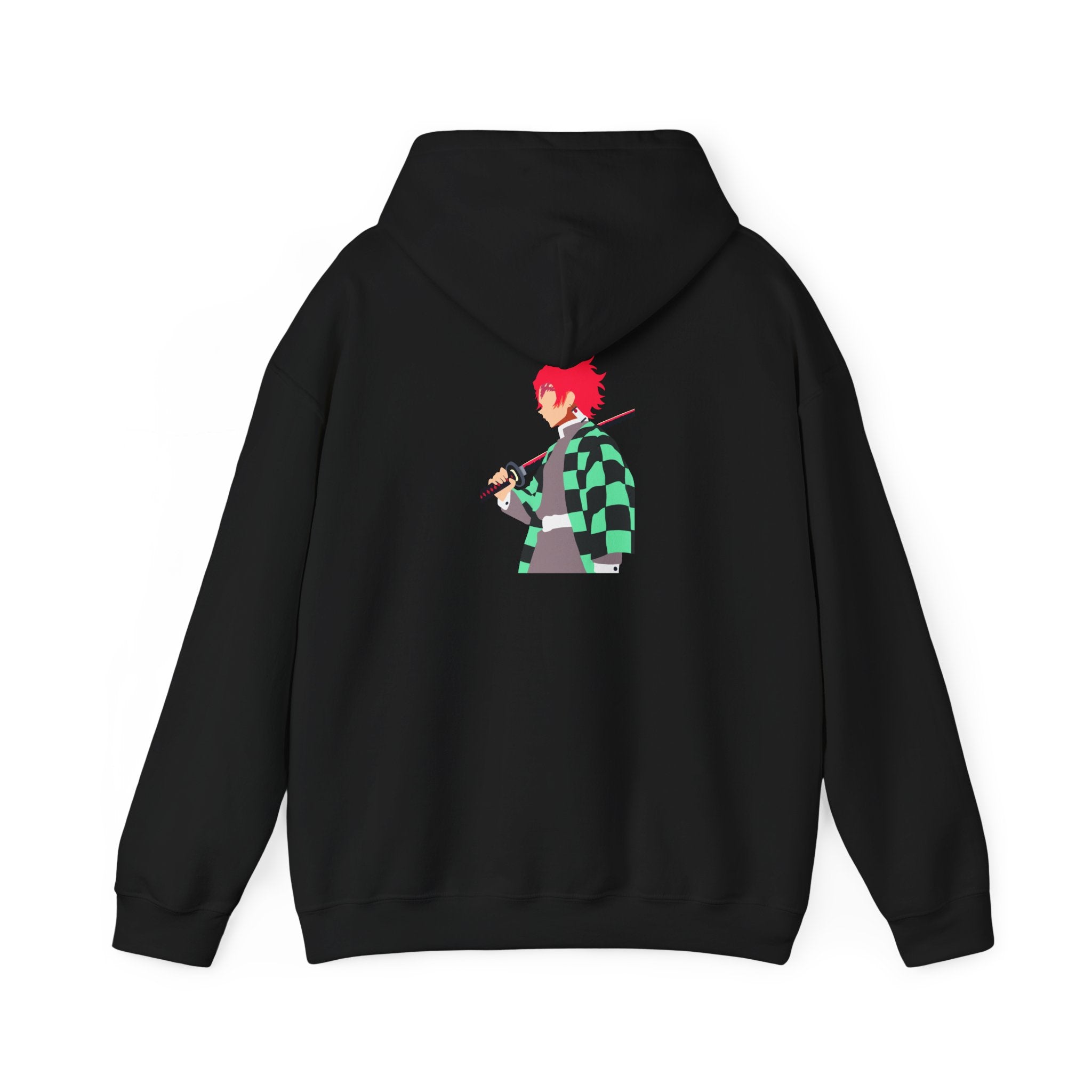 Tanjiro Kamado Minimalist Demon Slayer Hoodie — Anime Hoodie